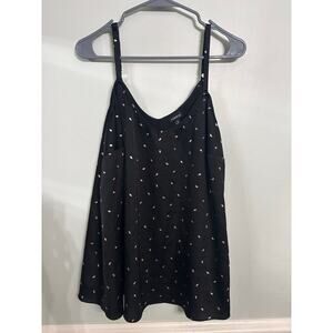 Torrid Black Printed Tank Top | Size 2 (2X)